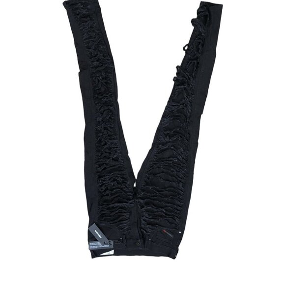 Brand New Diesel Jeans Size 30 DHARY Trashed Holed - Picture 5 of 10